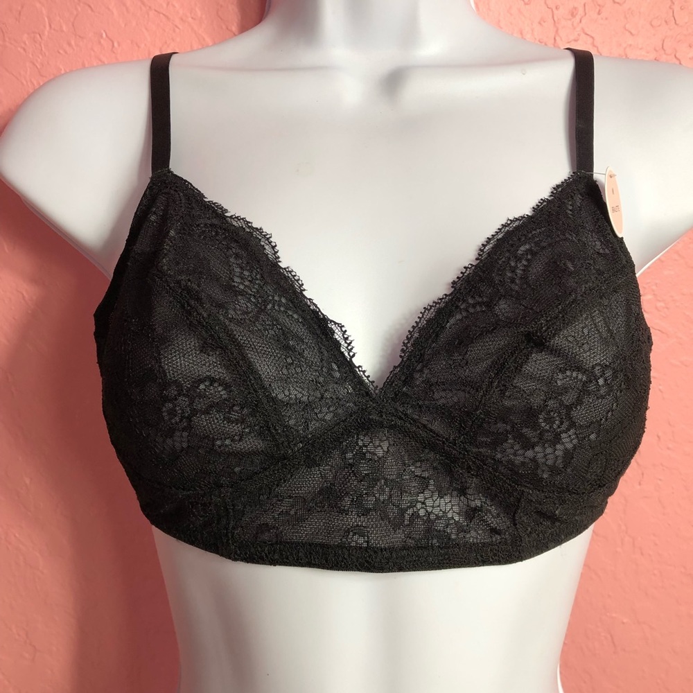 NWT Black Bralette